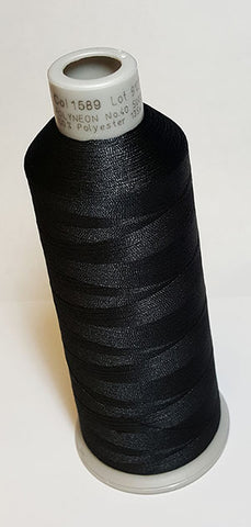 Madeira 918-1589 Gray Black #40 Embroidery Thread Cone – 5500 Yards
