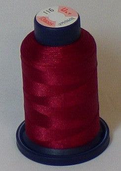 Rapos Threads Ultra RAPOS-116 Burgundy Embroidery Thread Cone – 1000 Meters R1K 116 ...