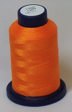 RAPOS-1209 Orange Embroidery Thread Cone – 1000 Meters R1K 1209