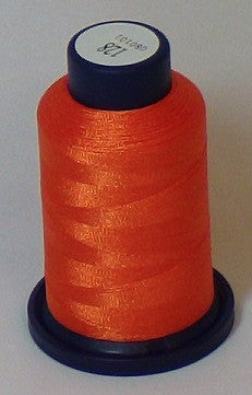 RAPOS-128 Classic Orange Embroidery Thread Cone – 1000 Meters R1K 128