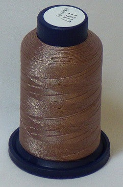 RAPOS-1317 Shiny Light Brown Embroidery Thread Cone – 1000 Meters R1K 1317