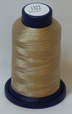 Rapos Threads Ultra RAPOS-1322 Light Brown Embroidery Thread Cone – 1000 Meters R1K 1322 ...