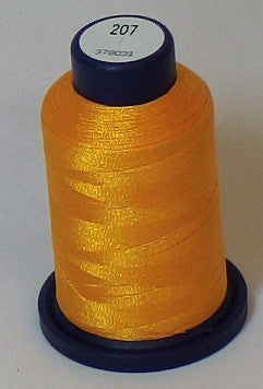 RAPOS-207 Bright Orange Gold Embroidery Thread Cone – 1000M