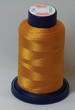 RAPOS-214 Gold Yellow Embroidery Thread Cone – 1000 Meters R1K 214