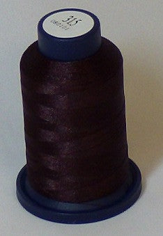 RAPOS-315 Dark Brown Embroidery Thread Cone – 1000 Meters R1K 315