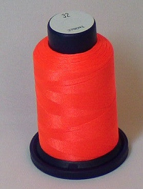 RAPOS-32 Neon Orange Embroidery Thread Cone – 1000 Meters R1K 32