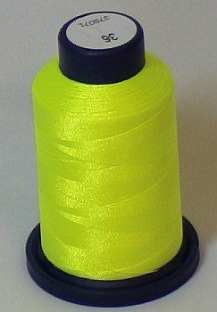 RAPOS-36 Neon Light Yellow Embroidery Thread Cone – 1000 Meters R1K 36