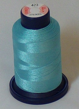 Rapos Threads Ultra RAPOS-423 Light Aqua Embroidery Thread Cone – 1000 Meters R1K 423 ...