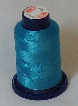 RAPOS-425 Light Teal Embroidery Thread Cone – 1000 Meters R1K 425