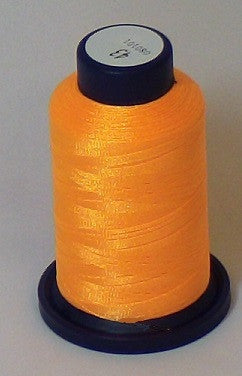 RAPOS-43 Papaya Orange Embroidery Thread Cone – 1000 Meters R1K 43
