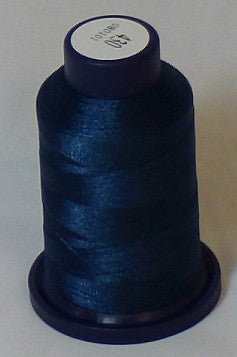 RAPOS-430 Dark Blue Embroidery Thread Cone – 1000 Meters R1K 429