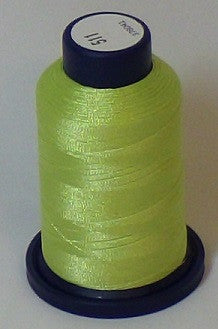 RAPOS-511 Lemon Lime Green Embroidery Thread Cone – 1000 Meters R1K 511