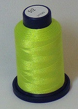 RAPOS-512 Chartreuse Embroidery Thread Cone – 1000 Meters R1K 512