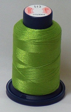 RAPOS-513 Green Yellow Embroidery Thread Cone – 1000 Meters R1K 513