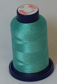 RAPOS-531 Green Blue Embroidery Thread Cone – 1000 Meters R1K 531