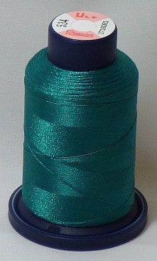 RAPOS-534 Caribe Lime Embroidery Thread Cone – 1000 Meters R1K 534