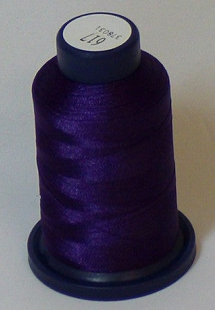 RAPOS-617 Dark Vibrant Purple Embroidery Thread Cone – 1000 Meters R1K ...