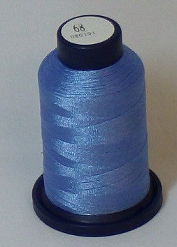 RAPOS-68 Light Deep Blue Embroidery Thread Cone – 1000 Meters R1K 68