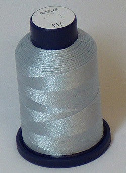 RAPOS-714 Light Blue Grey Embroidery Thread Cone – 1000 Meters R1K 714