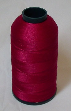 RAPOS-107 Purple-Red Embroidery Thread Cone – 5000 Meters