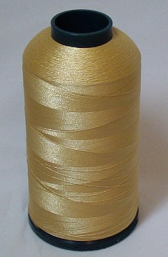 RAPOS-326 Golden Caramel Embroidery Thread Cone – 5000 Meters