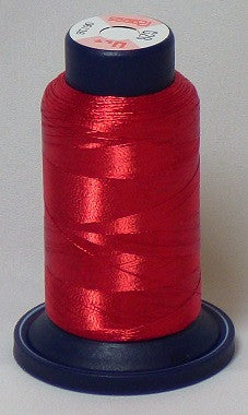 RAPOS-RGS28 Red Metallized Embroidery Thread Cone – 800 Meters (G28)