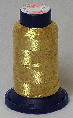 RAPOS-RGS3 Lighter Dark Gold Metallized Embroidery Thread Cone – 800 Meters (G3)