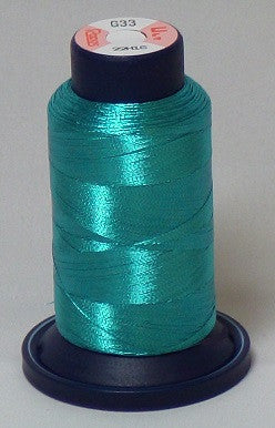 RAPOS-RGS33 Teal Metallized Embroidery Thread Cone – 800 Meters (G33)