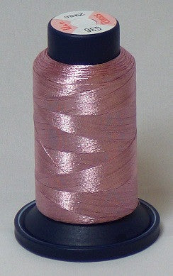 RAPOS-RGS36 Light Pink Metallized Embroidery Thread Cone – 800 Meters (G36)