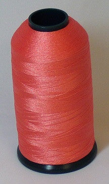 Polyester Embroidery Thread, Lipstick Red, 5000m cone