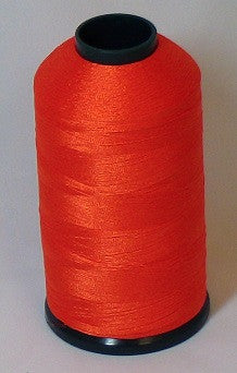 RAPOS-129 Dark Bright Orange Thread Cone – 5000 Meters