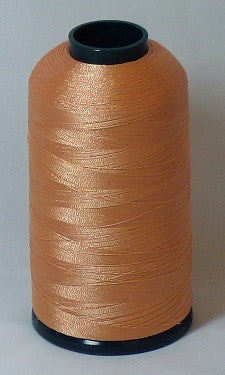 RAPOS-1337 Dark Peach Embroidery Thread Cone – 5000 Meters