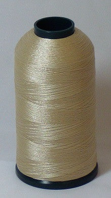 Rapos Threads Ultra RAPOS-1343 Light Khaki Embroidery Thread Cone – 5000 Meters – TEXMACDirect