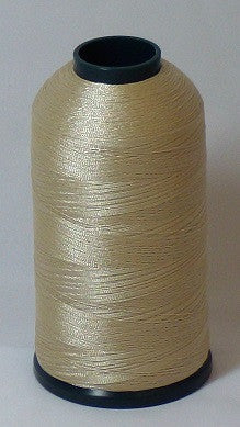 RAPOS-1343 Light Khaki Embroidery Thread Cone – 5000 Meters