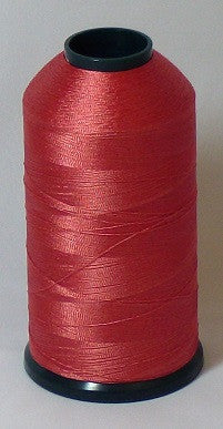 RAPOS-GM9 Green, Red & Silver Metallized Embroidery Thread Cone