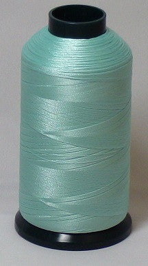RAPOS-1421 Light Blue Green Embroidery Thread Cone – 5000 Meters