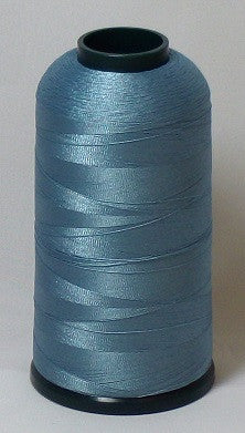 RAPOS-1430 Blue Grey Embroidery Thread Cone – 5000 Meters