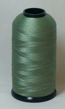 RAPOS-1701 Green Grey Embroidery Thread Cone – 5000 Meters