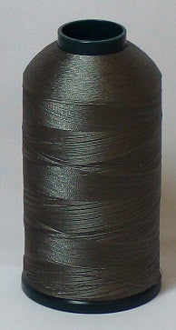 RAPOS-1708 Dark Charcoal Grey Embroidery Thread Cone – 5000 Meters