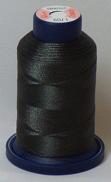 RAPOS-1709 Dark Grey Embroidery Thread Cone – 1000 Meters R1K 1709