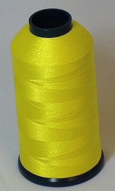 Large Polyester Embroidery Thread No. 154 - Yellow - 5000 M