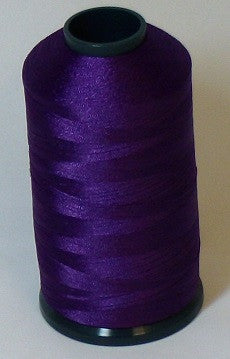 Metallic Embroidery Thread Violet - 4000m Cone