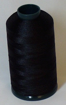 RAPOS-900 Black Embroidery Thread Cone – 5000 Meters