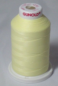 Yellow Glow-in-the-Dark Embroidery Thread