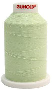 Green Glow in The Dark Embroidery Thread